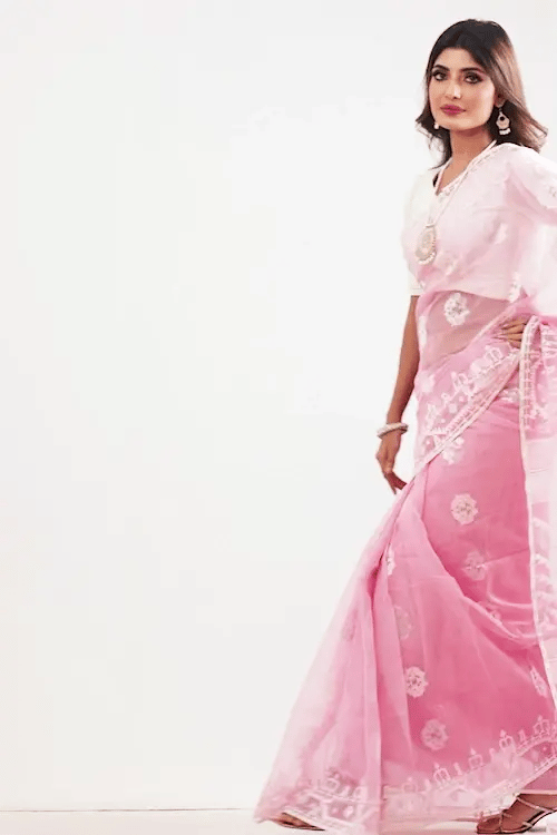 Belwari Jamdani Saree