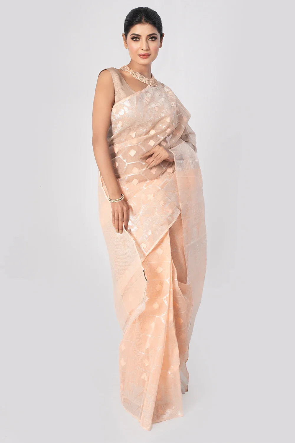 Belwari Jamdani Saree