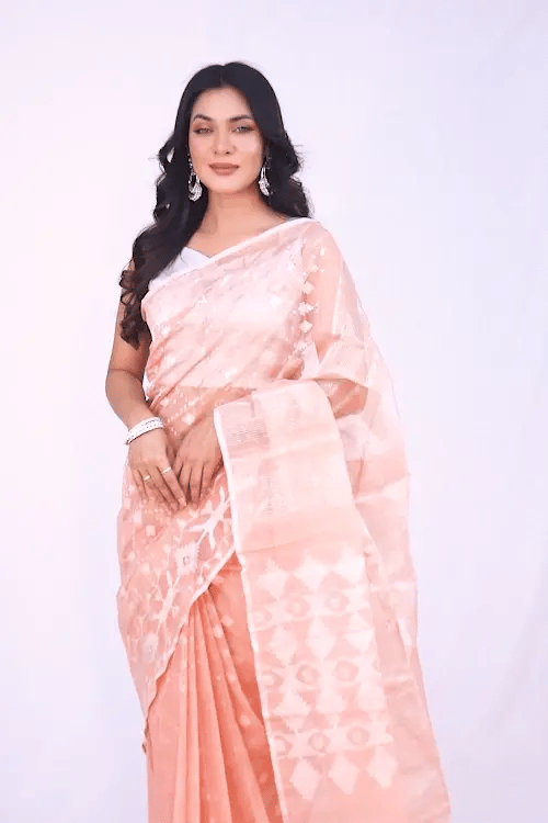 Belwari Jamdani Saree