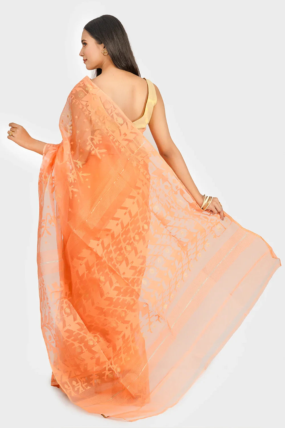 Belwari Jamdani Saree