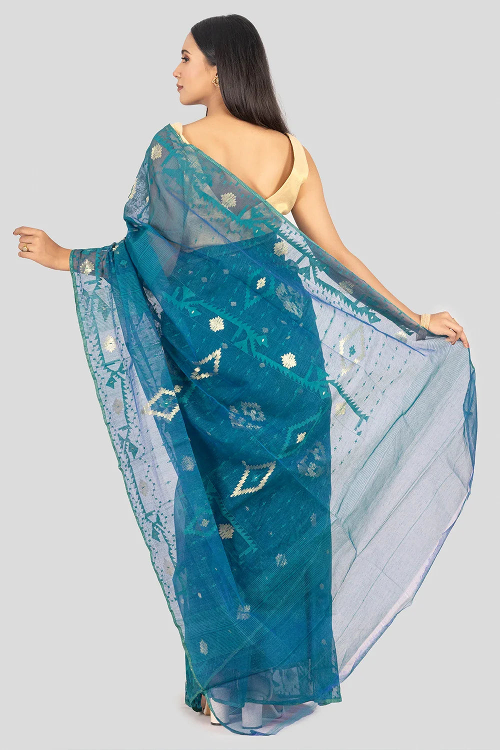 Belwari Jamdani Saree