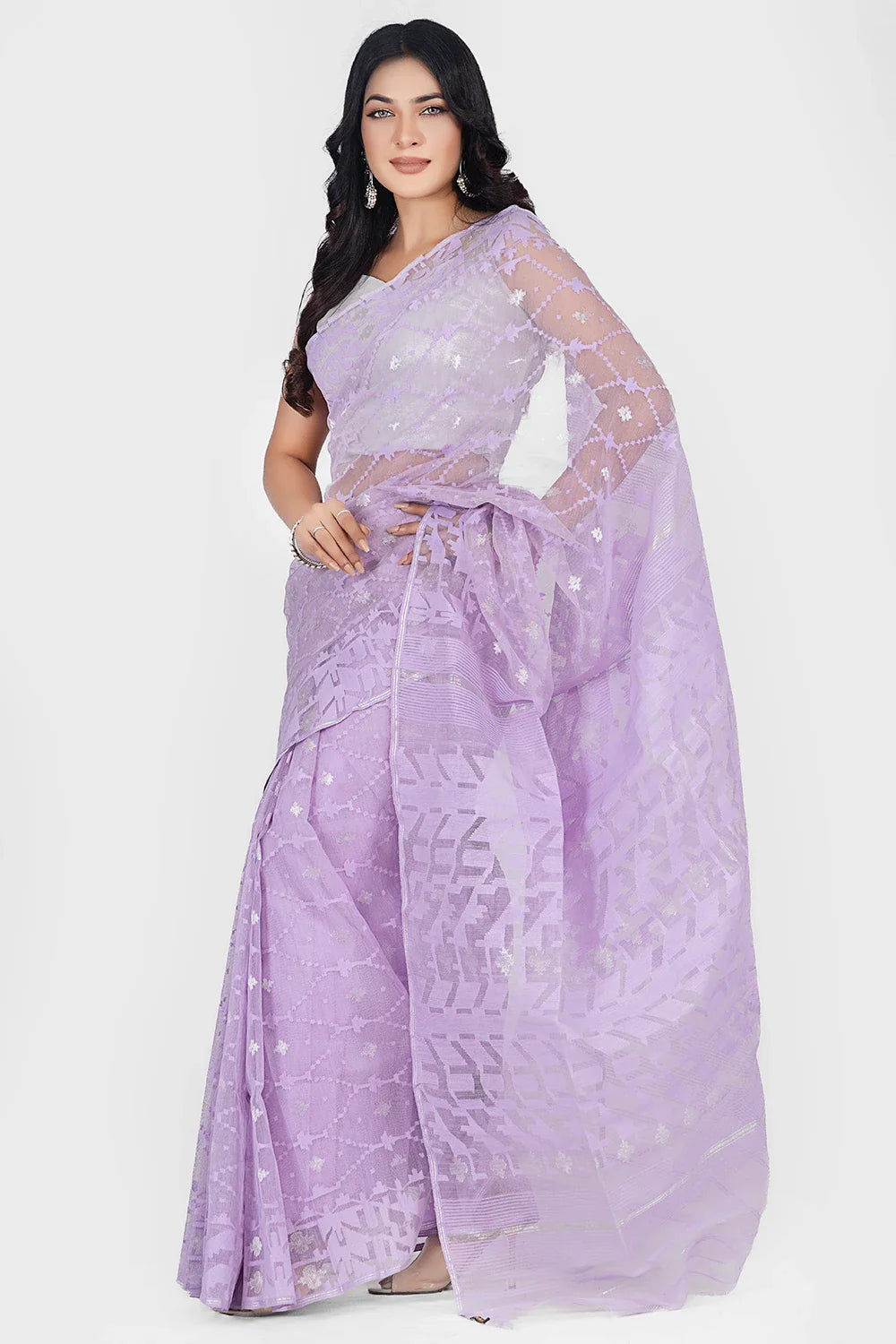 Belwari Jamdani Saree