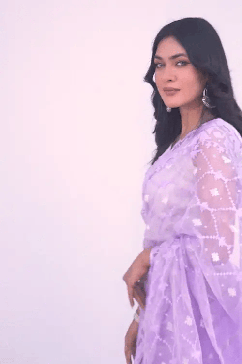 Belwari Jamdani Saree