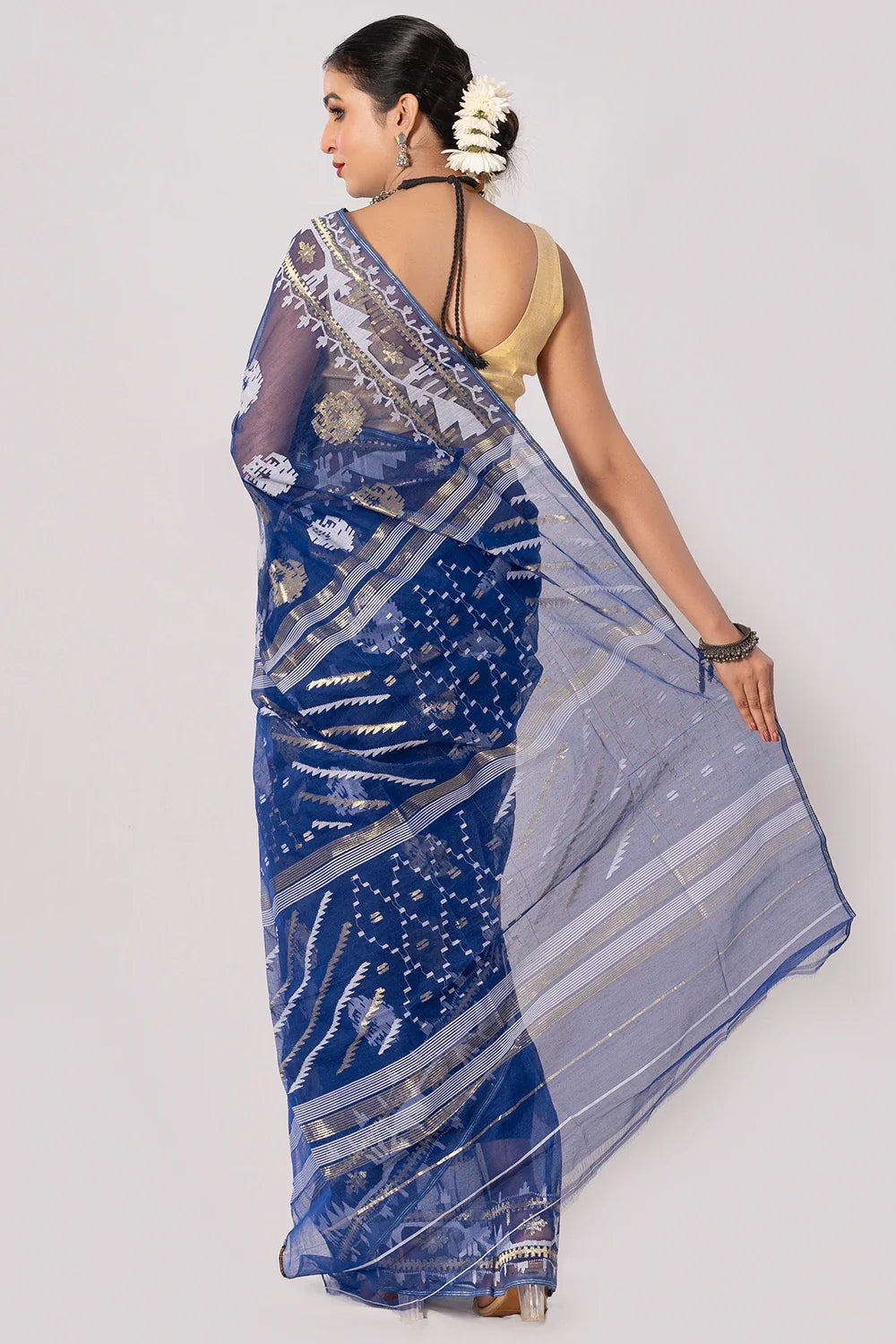 Belwari Jamdani Saree