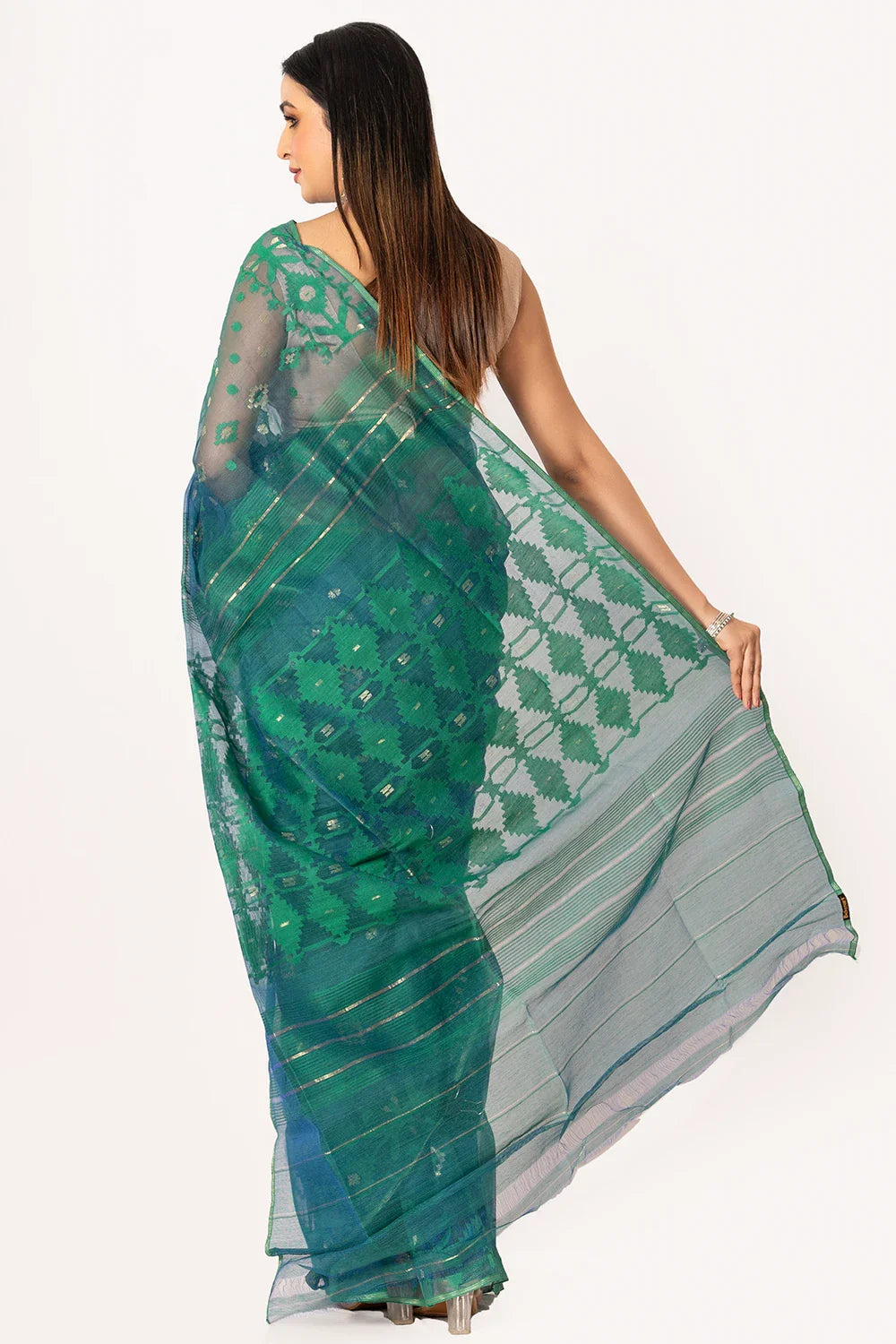 Belwari Jamdani Saree