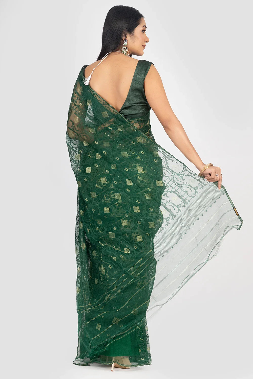 Belwari Jamdani Saree