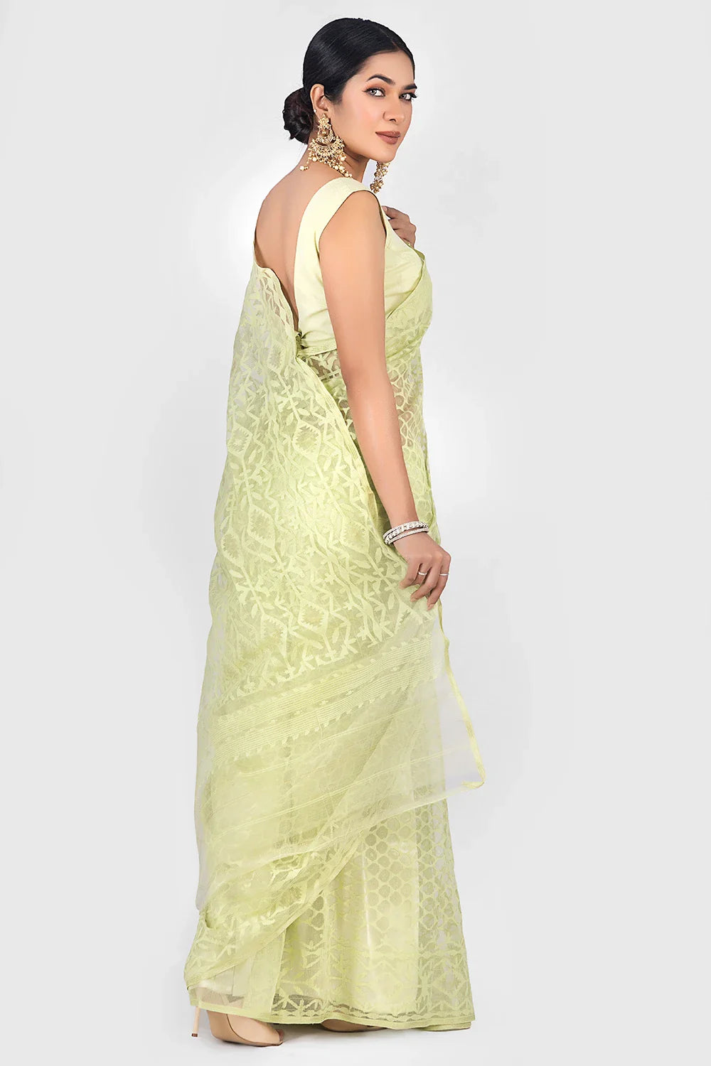 Belwari Jamdani Saree