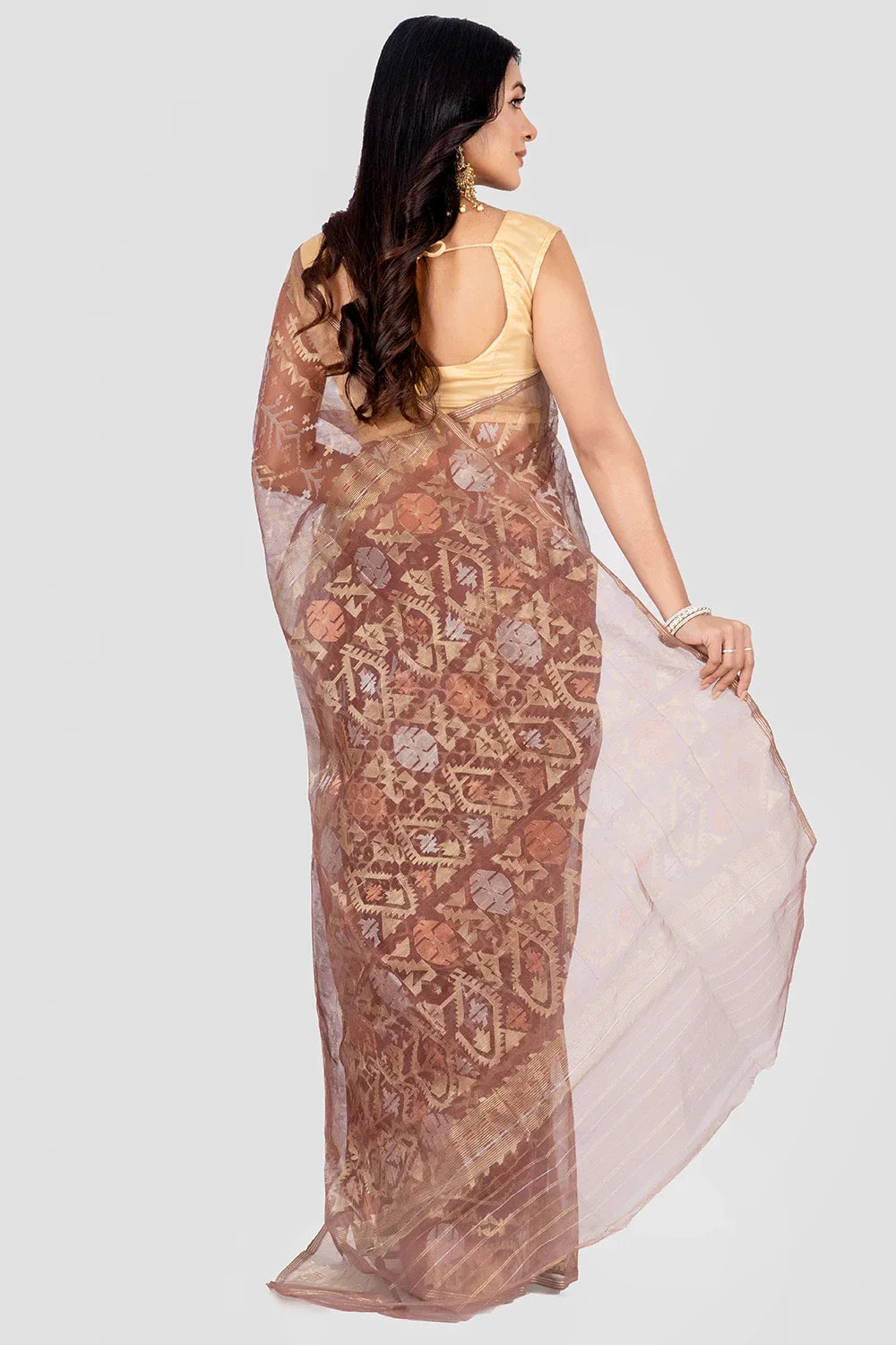 Belwari Jamdani Saree