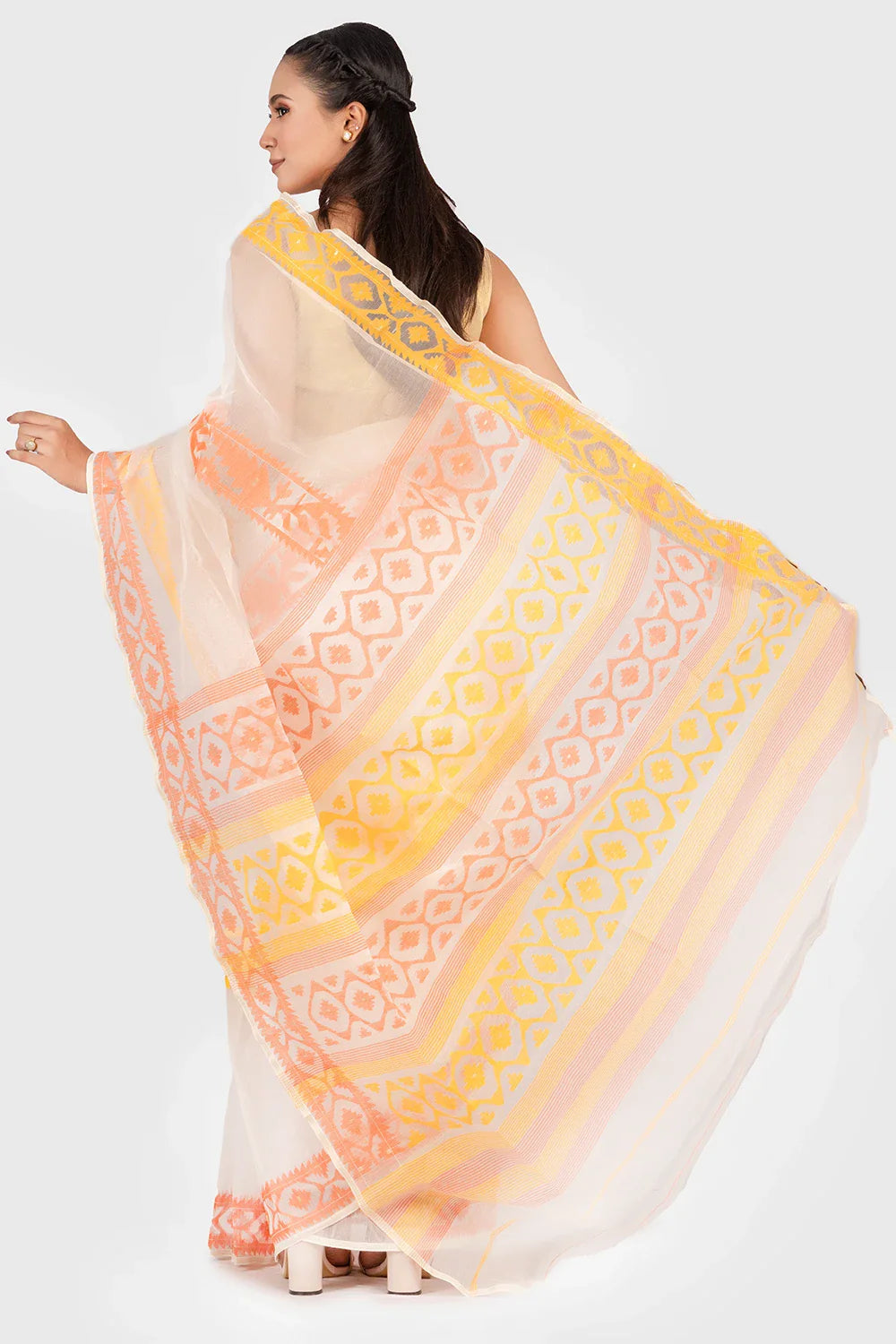 Belwari Jamdani Saree