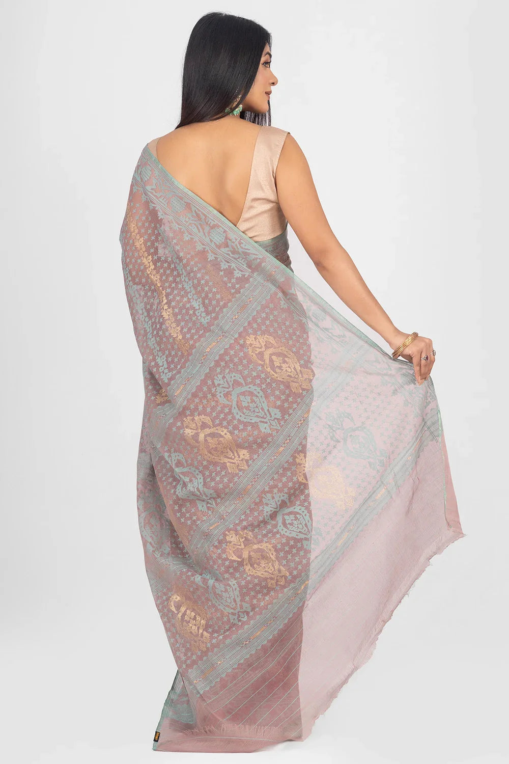 Belwari Jamdani Saree