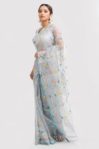 Belwari Jamdani Saree