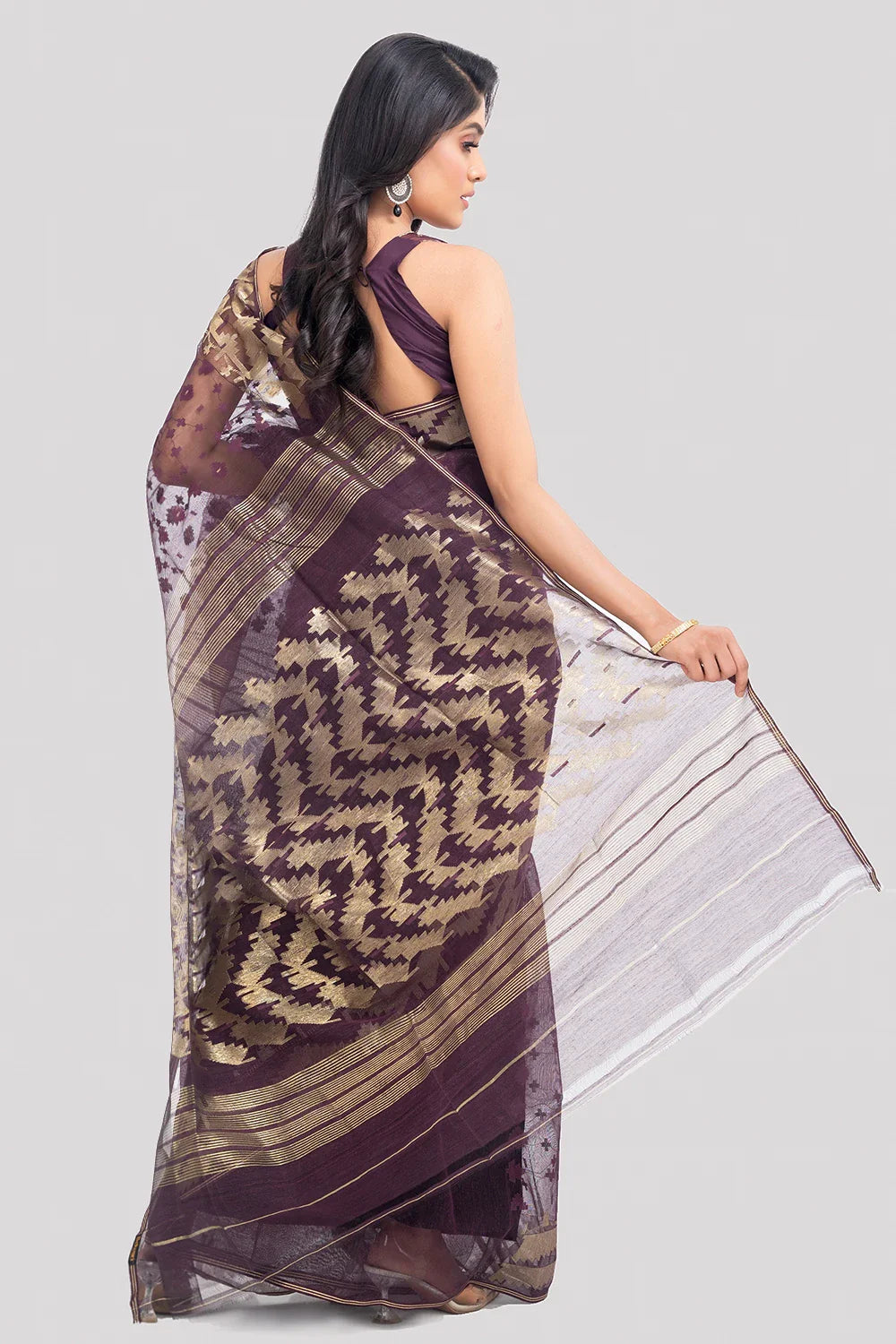 Belwari Jamdani Saree