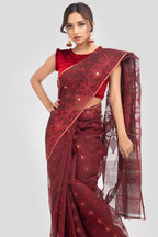 Belwari Jamdani Saree