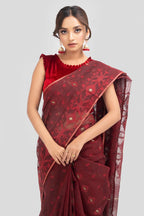 Belwari Jamdani Saree