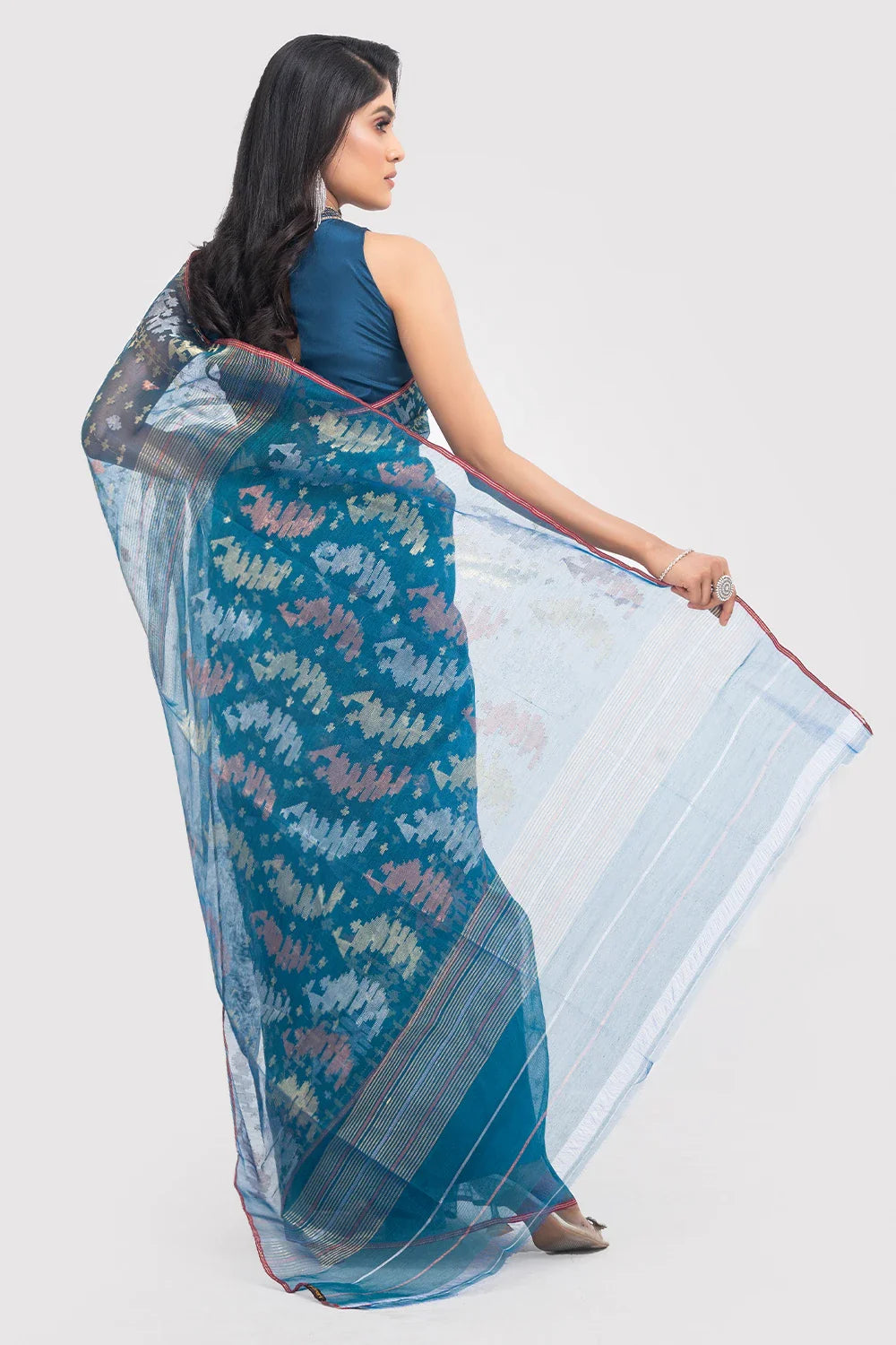 Belwari Jamdani Saree