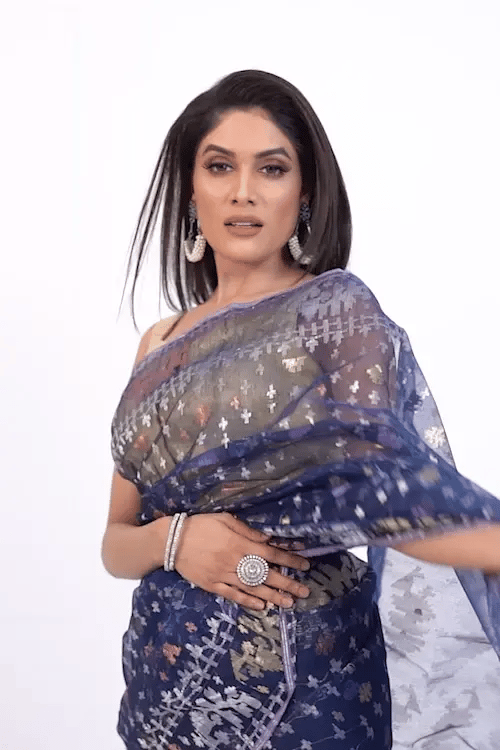 Belwari Jamdani Saree