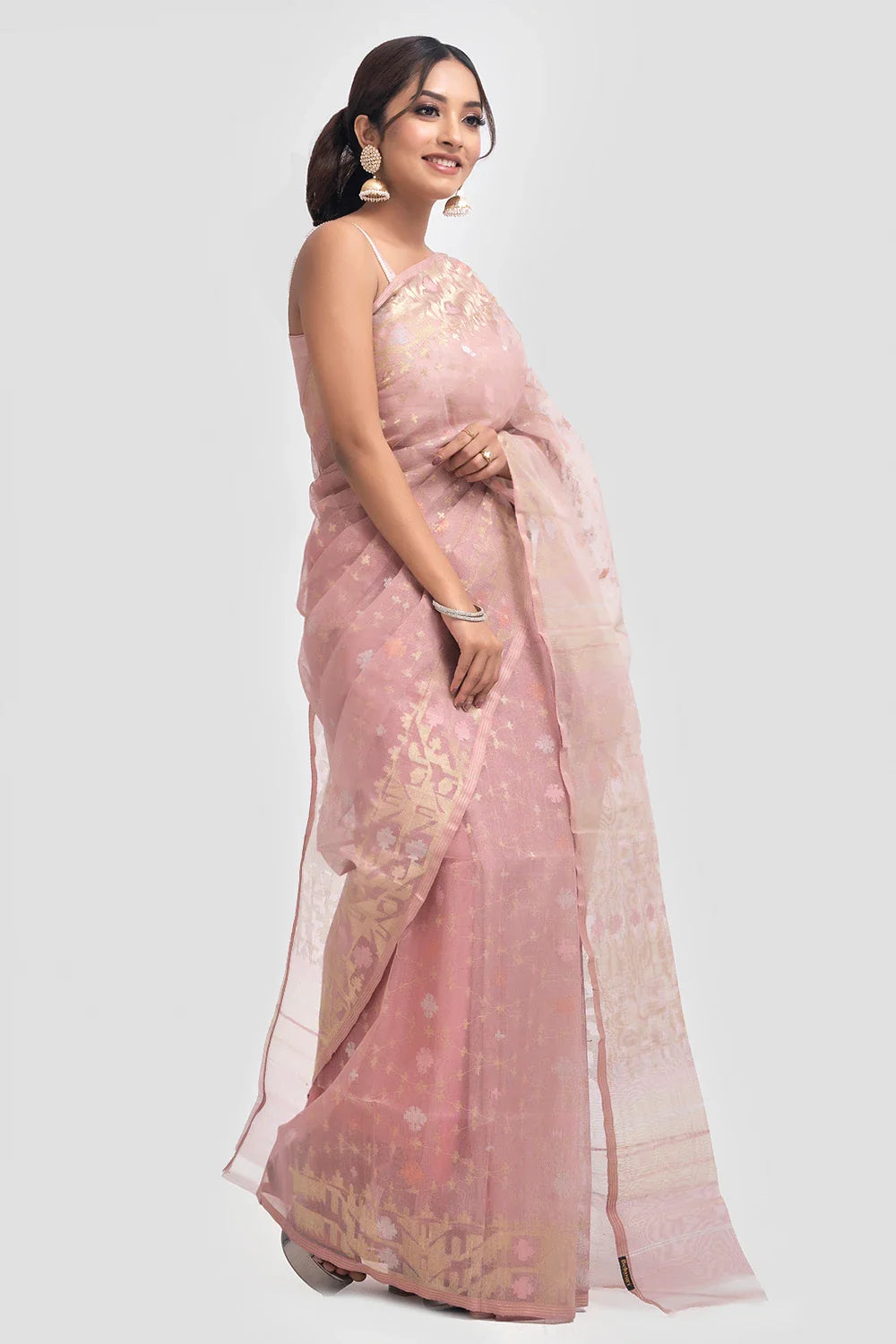 Belwari Jamdani Saree