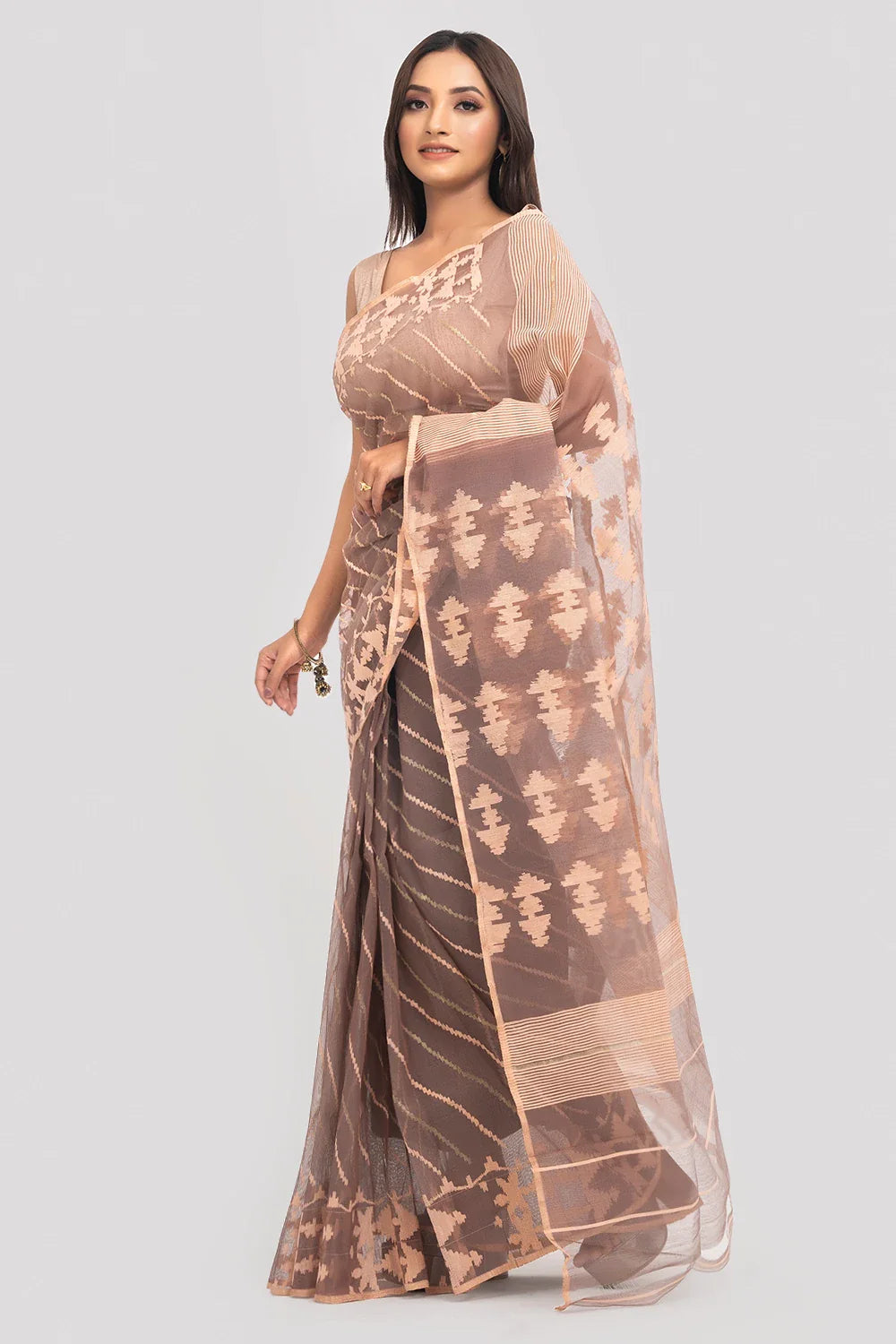 Belwari Jamdani Saree