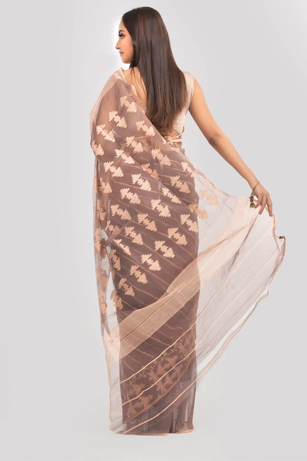 Belwari Jamdani Saree