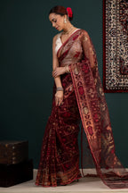 Belwari Jamdani Saree