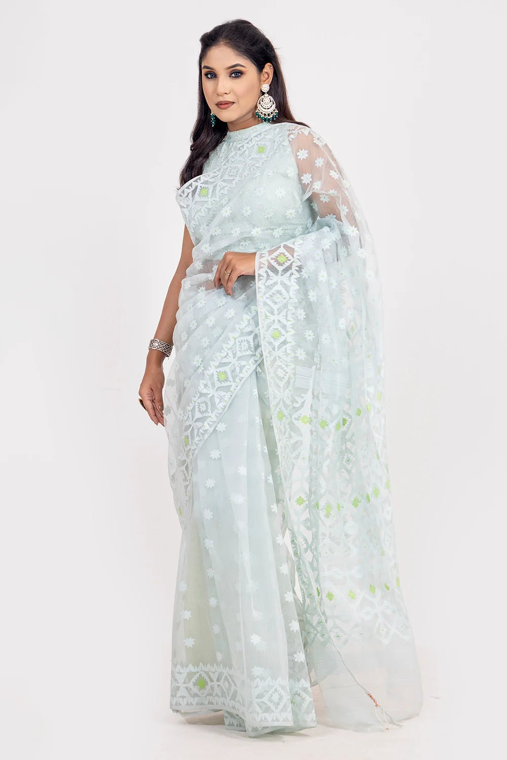 Belwari Jamdani Saree