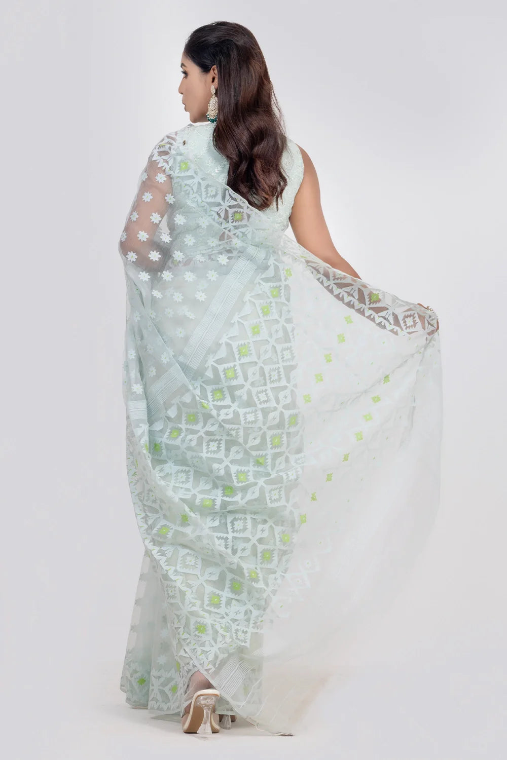 Belwari Jamdani Saree