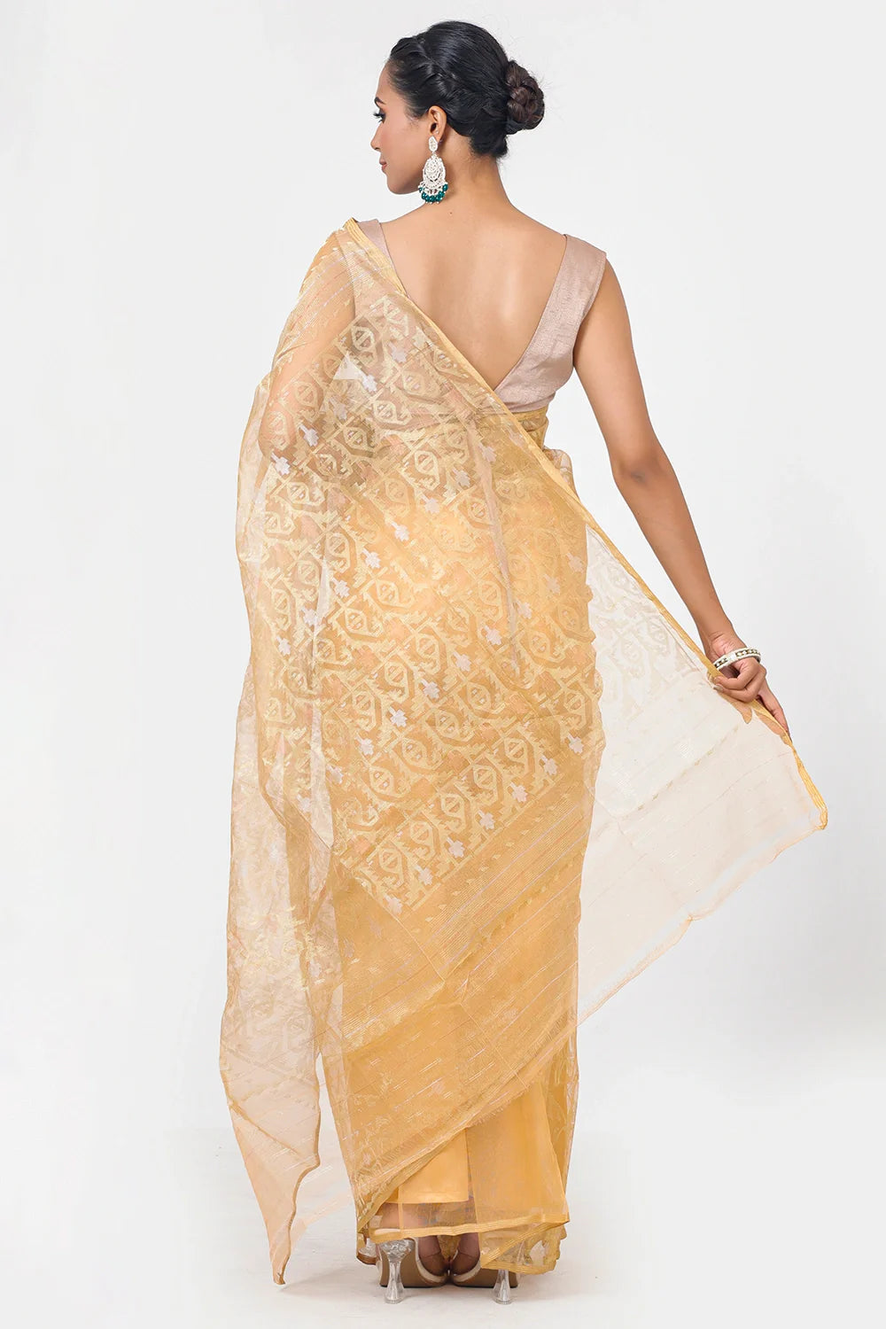 Belwari Jamdani Saree