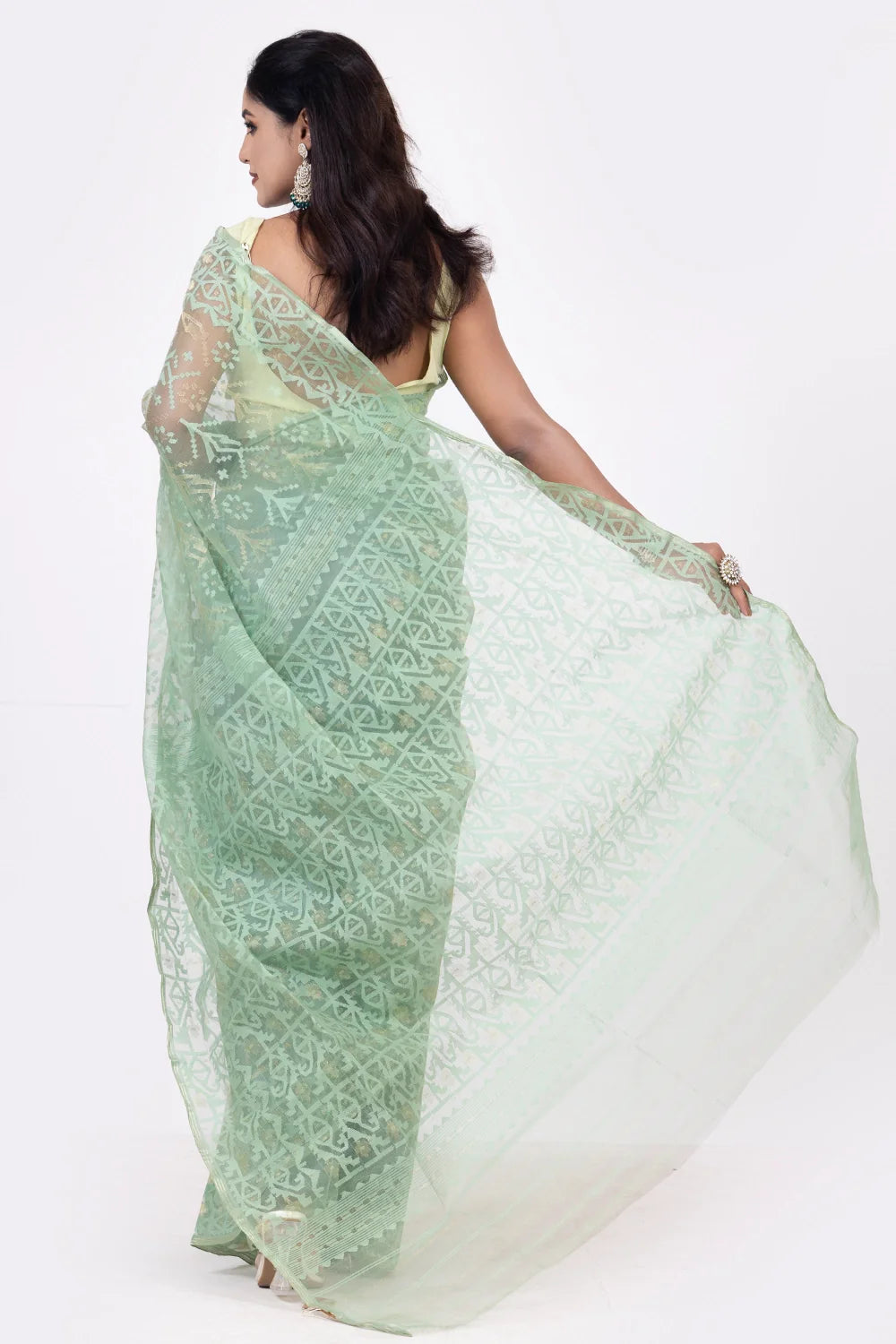 Belwari Jamdani Saree