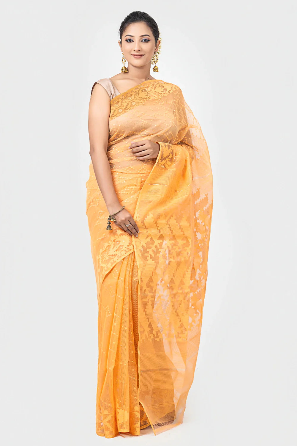 Belwari Jamdani Saree