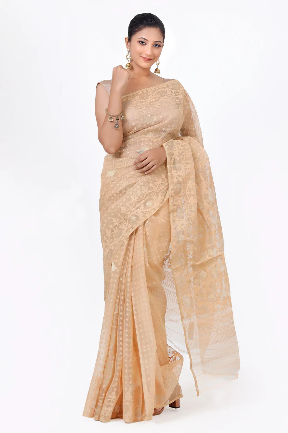 Belwari Jamdani Saree