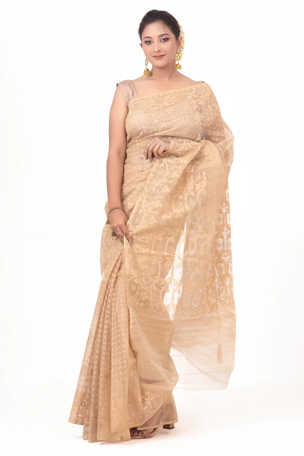 Belwari Jamdani Saree
