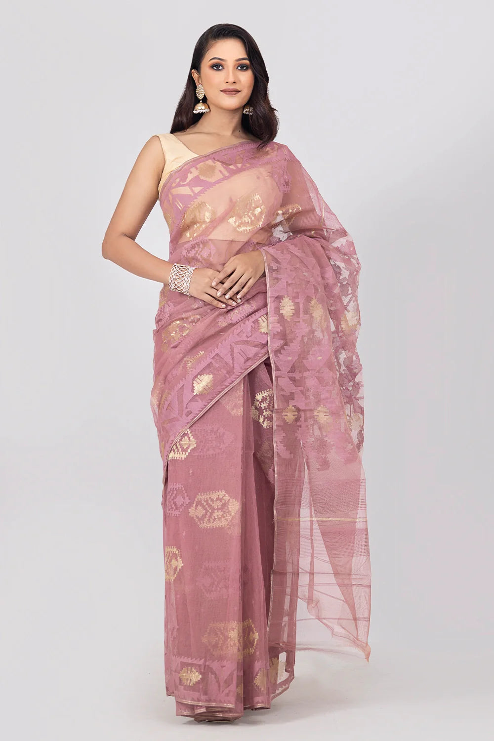 Belwari Jamdani Saree