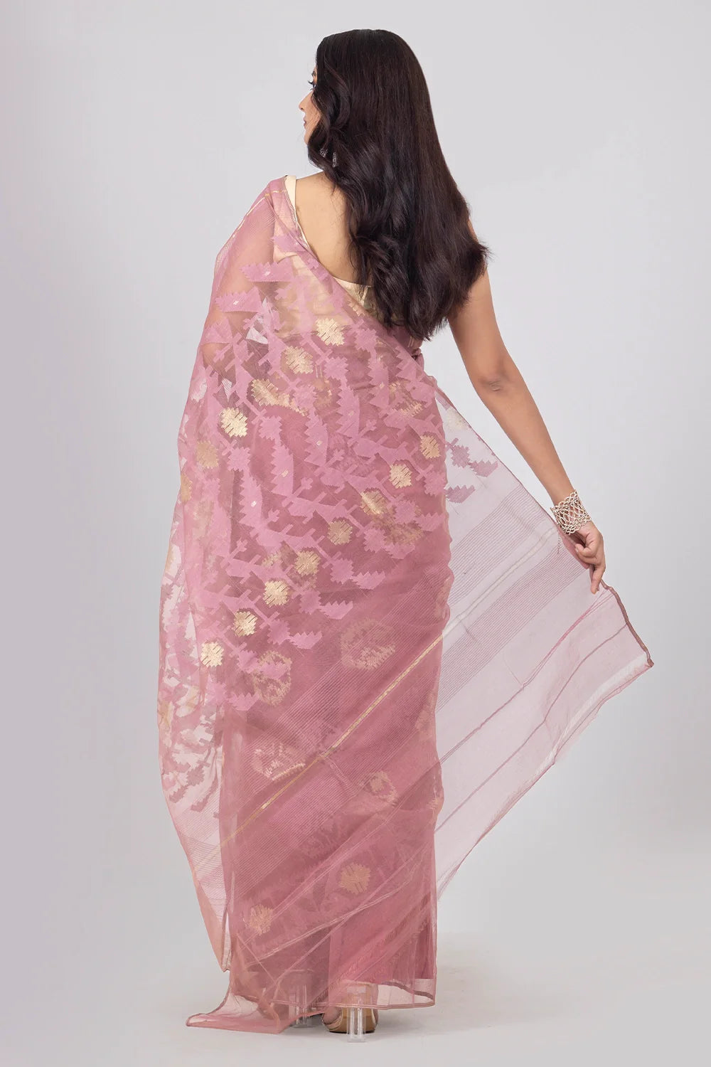 Belwari Jamdani Saree