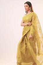 Belwari Jamdani Saree